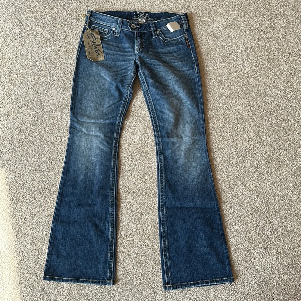 Tuesday silver jeans